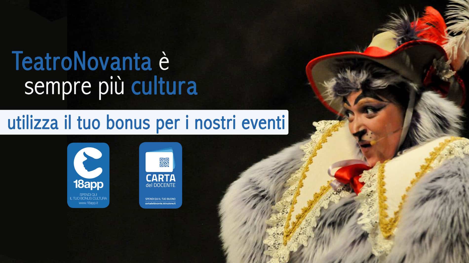 bonus cultura teatronovanta carta del docente e 18app