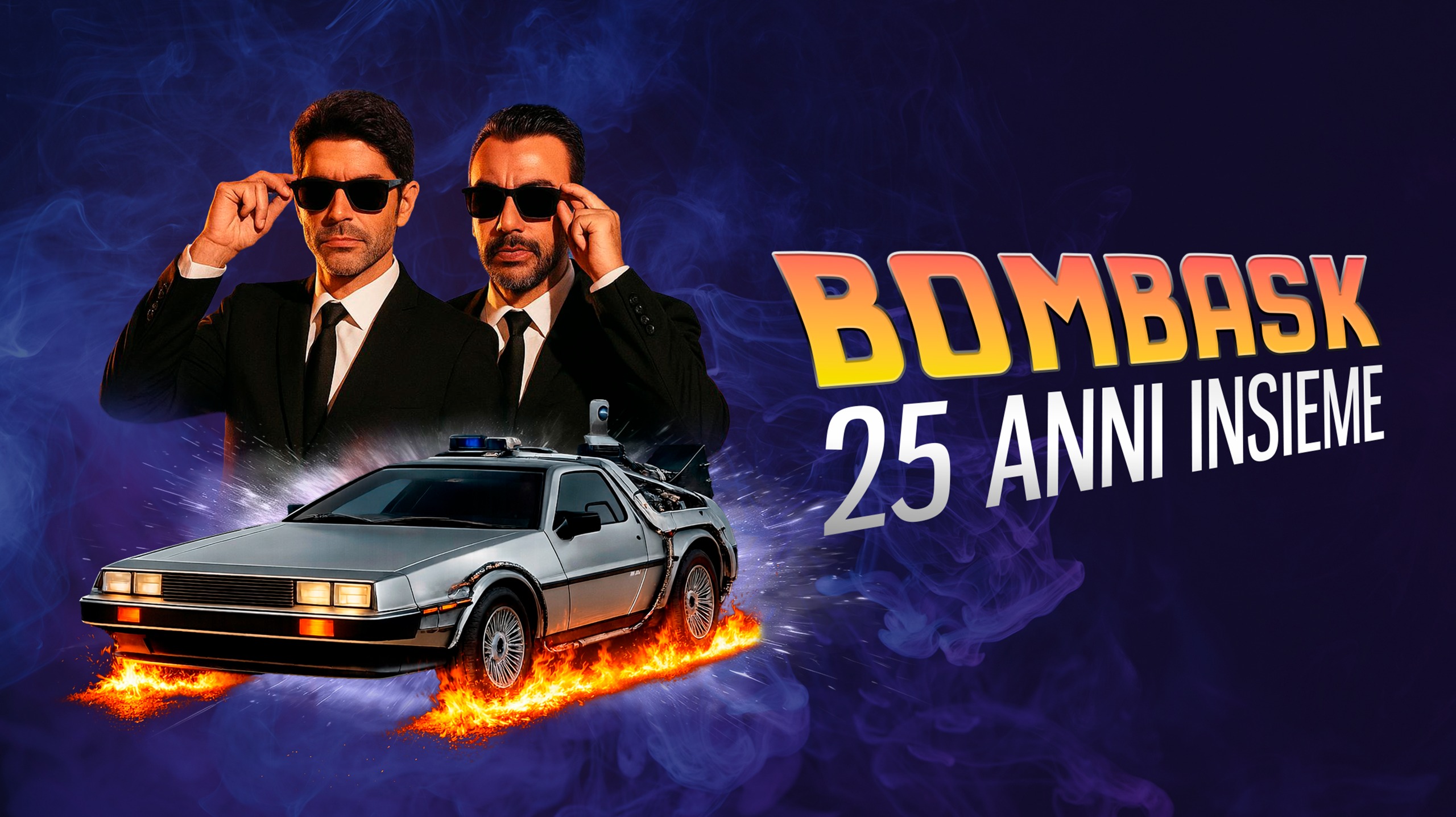 Gigi e Ross Bombask spettacolo per i loro 25 anni di carriera insieme prodotto da TeatroNovanta