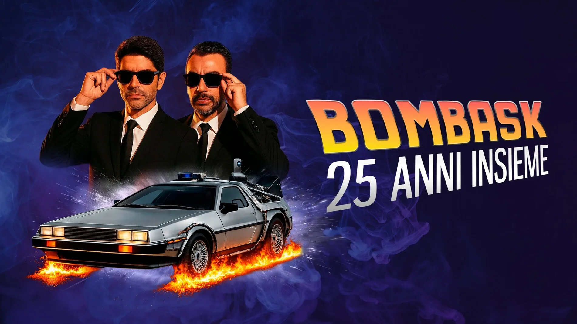 Gigi e Ross Bombask spettacolo per i loro 25 anni di carriera insieme prodotto da TeatroNovanta