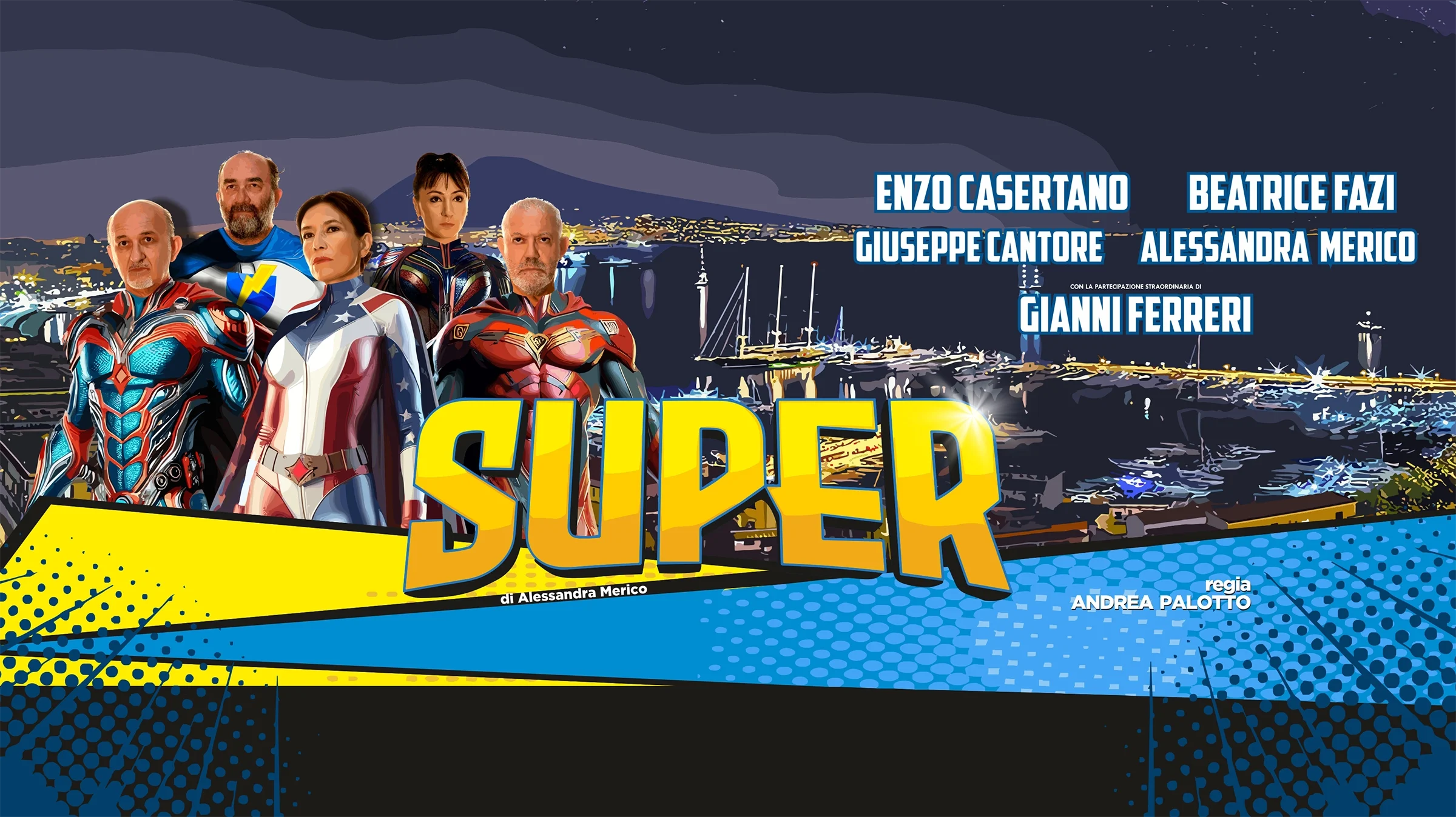 Super spettacolo con Enzo Casertano e Beatrice Fazi con la partecipazione di Gianni Ferreri e Alessandra Merico e Giuseppe Cantore