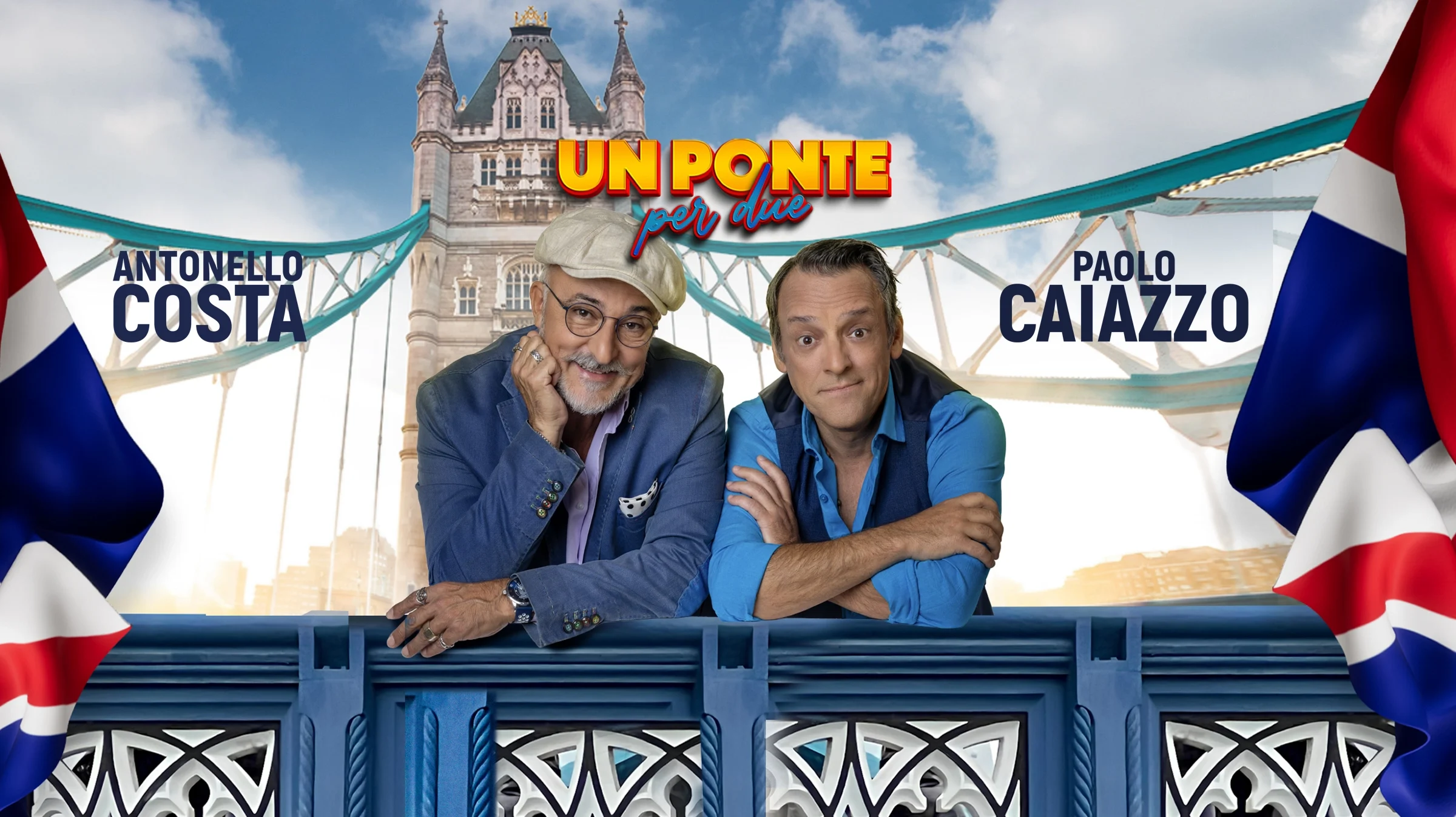 commedia Un Ponte Per due Antonello Costa Paolo Caiazzo TeatroNovanta spettacolo