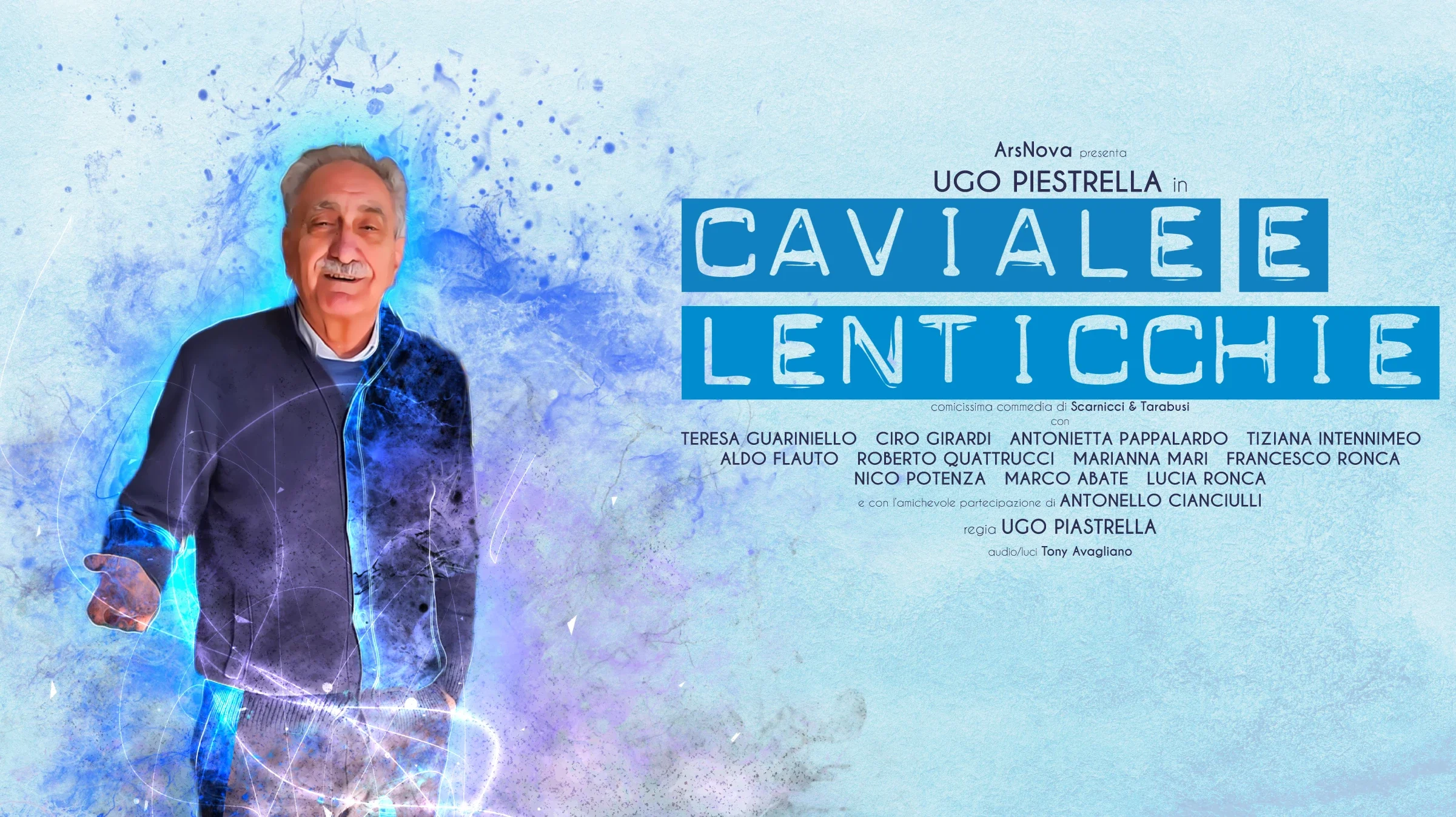 caviale e lenticchie Ugo piastrella teatro nuovo